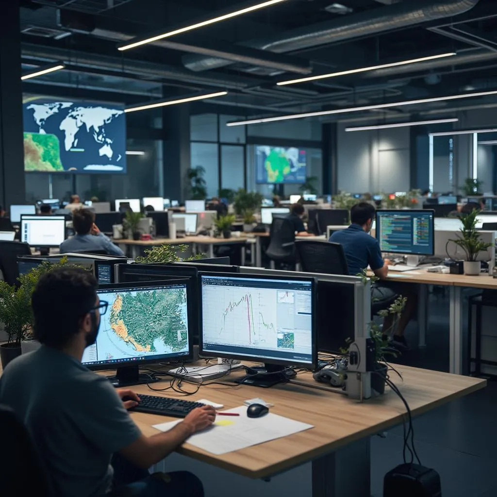 Centro de operaciones principal en Buenos Aires